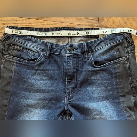 Evisu Kuro Raw Denim Jeans Sz 28 - Picture 13 of 15